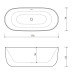 Balteco Marin lieto akmens 1690x750x63 