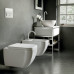 Grohe wc komplektas 5in1 su Grobe fresh rėmeliu tabletėms  + klozetas  Hatria BIANCA Pure rimless