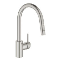 Grohe Concetto supersteel spalvos maišytuvas virtuvės plautuvei su dušeliu Grohe Concetto supersteel spalvos maišytuvas virtuvės plautuvei su dušeliu