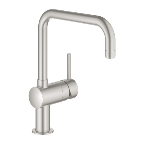 Maišytuvas plautuvei Grohe Minta, spalva Supersteel, 32488DC0 Maišytuvas plautuvei Grohe Minta, spalva Supersteel, 32488DC0