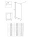 Dušo pertvara WALK IN Kerria plus 120 cm Dušo pertvara WALK IN Kerria plus 120 cm