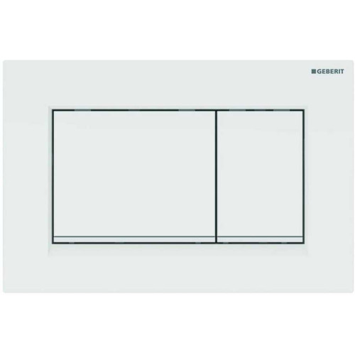 Geberit 115.883.11.1 - Nuleidimo mygtukas Sigma30, 24,6 x 16,4 cm, baltas