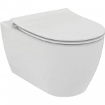 Pakabinamas klozetas i.Life O, sūkurinis horizintalus vandens nubėgimas HydroTwist su lėtaeigiu dangčiu Pakabinamas klozetas i.Life O, sūkurinis horizintalus vandens nubėgimas HydroTwist su lėtaeigiu dangčiu