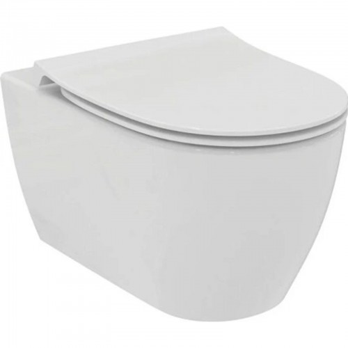 Pakabinamas klozetas i.Life O, sūkurinis horizintalus vandens nubėgimas HydroTwist su lėtaeigiu dangčiu Pakabinamas klozetas i.Life O, sūkurinis horizintalus vandens nubėgimas HydroTwist su lėtaeigiu dangčiu