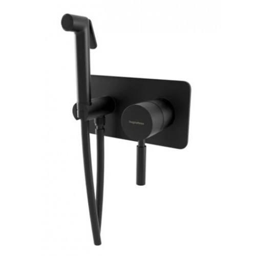 Bugnatese bide dušelis Kobuk su potinkine dalimi juioda matinė Bugnatese bide dušelis Kobuk su potinkine dalimi juioda matinė