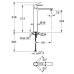 Grohe Lineare New aukštas praustuvo maišytuvas, XL dydis, chromas 23405001