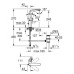 Grohe Eurostyle New L-Size praustuvo maišytuvas su dugno vožtuvu 23569003