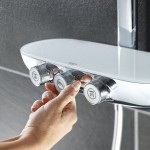 Grohe termostatinė dušo sistema Rainshower SmartControl 360 Duo su rankiniu dušiuku Power&Soul 115-voniosguru.lt