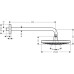 Hansgrohe Raindance Select S 240 2jet dušo galva su laikikliu, chromas 26466000