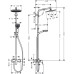 Dušo sistema Hansgrohe Crometta S 240 1jet Showerpipe chromas 27269000 Dušo sistema Hansgrohe Crometta S 240 1jet Showerpipe chromas 27269000