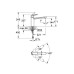 Grohe Eurosmart Cosmopolitan virtuvinis maišytuvas chromas