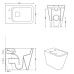 Pristatomas klozetas Alice Ceramica Hide Square 550x350 