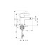Hansgrohe Metris S bidė maišytuvas 31261000