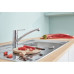 Grohe BauEco vienasvirtis plautuvės maišytuvas, 31680000