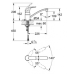 Grohe Euroeco virtuvinis maišytuvas, chromas 32750000