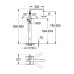 Grohe Allure vonios maišytuvas iš grindų Grohe Allure vonios maišytuvas iš grindų