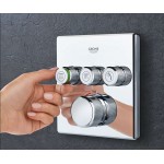 Grohe Grohtherm SmartControl Cube potinkinis termostatinis dušo komplektas 34706000 -voniosguru.lt