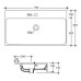 Įleidžiamas praustuvas Kerasan Cento 500x450 mm 600x450 mm 700x450 mm 800x450 mm Įleidžiamas praustuvas Kerasan Cento 500x450 mm 600x450 mm 700x450 mm 800x450 mm