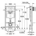 WC koplektas Grohe Rapid SL 3in1 su mygtuku Skate Air 38722001