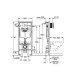 Grohe Rapid potinkinis remas 3 in 1 su baltu mygtuku 