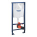 Potinkinio WC rėmo ir mygtuko komplektas Grohe RAPID SL 3-IN-1 38772SH0, baltos spalvos mygtukas