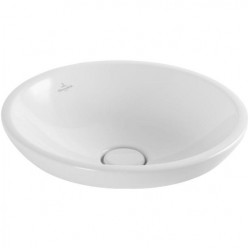 Villeroy & Boch Loop & Friends pastatomas/dalinai įleidžiamas praustuvas, Ø 43 cm, baltas