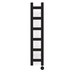 Elektrinis rankšluosčių džiovintuvas Terma Easy, heban, 20 cm x 96 cm