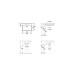 Pakabinamas Villeroy & Boch Avento praustuvas  41568001 Matmenys 600x470; 650x470; 800x470; 1000x470;