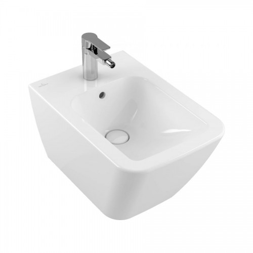 Villeroy & Boch Finion pakabinama bide, 375 x 560 mm su "Ceramic Plus" danga