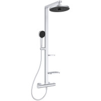 Dušo komplektas su termostatiniu maišytuvu Ideal Standard Alu+ Silver Matt, sidabro
