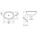 Villeroy & Boch Loop & Friends įleidžiamas praustuvas, 66 x 38 cm, baltas