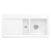 Keraminė virtuvės plautuvė Villeroy & Boch Subway 60, 1000x510 mm, su CeramicPlus danga (pasirenkama pusė, spalva ir ventilis) Keraminė virtuvės plautuvė Villeroy & Boch Subway 60, 1000x510 mm, su CeramicPlus danga (pasirenkama pusė, spalva ir ventilis)