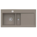 Keraminė virtuvės plautuvė Villeroy & Boch Subway 60, 1000x510 mm, su CeramicPlus danga (pasirenkama pusė, spalva ir ventilis) Keraminė virtuvės plautuvė Villeroy & Boch Subway 60, 1000x510 mm, su CeramicPlus danga (pasirenkama pusė, spalva ir ventilis)