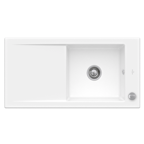 Keraminė virtuvės plautuvė Villeroy & Boch Timeline 60, 1000x510 mm, su įprastu ventiliu (pasirenkama spalva) Keraminė virtuvės plautuvė Villeroy & Boch Timeline 60, 1000x510 mm, su įprastu ventiliu (pasirenkama spalva)