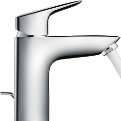 Hansgrohe Logis praustuvo maišytuvas 100, su dugno vožtuvu, chromas 71100000 Hansgrohe Logis praustuvo maišytuvas 100, su dugno vožtuvu, chromas 71100000