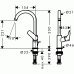 Hansgrohe Logis 210  praustuvo maišytuvas  chromas 71130000