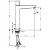 Aukštas praustuvo maišytuvas Hansgrohe Talis Select E 240 71752000 Aukštas praustuvo maišytuvas Hansgrohe Talis Select E 240 71752000
