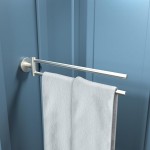 Rankšluoščių laikiklis montuojamas į sieną Hansgrohe Logis - Spalva: Nerūdijančio plieno 40512820