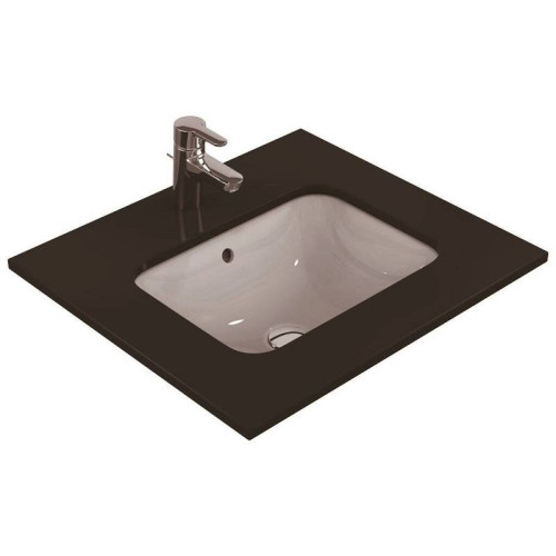 Praustuvas Ideal Standard Connect montuojamas stalviršyje iš apačios 50 cm Praustuvas Ideal Standard Connect montuojamas stalviršyje iš apačios 50 cm