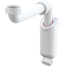 Alca praustuvo sifonas taupantis vietą 