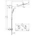 Ideal Standard Ceratherm T50 virštinkinė termostatinė dušo sistema, chromas A7565AA Ideal Standard Ceratherm T50 virštinkinė termostatinė dušo sistema, chromas A7565AA