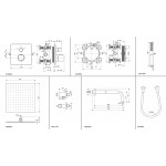 Ideal Standard Ceratherm C100 potinkinė termostatinė dušo sistema