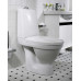 Pastatomas klozetas Gustavsberg Nautic Hygienic Flush 1510  su lėtaeigiu dangčiu