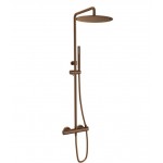 Termostatinė dušo sistema Sanycces brushed rose gold