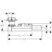 Duso latakas GEBERIT CleanLine SH 50 Duso latakas GEBERIT CleanLine SH 50