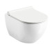 Potinkinio WC rėmo Laufen ir klozeto Ravak Uni Chrome RimOff komplektas