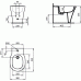 Ideal Standard Connect Air pristatomas prie sienos bide klozetas Ideal Standard Connect Air pristatomas prie sienos bide klozetas