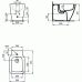 Ideal Standard Strada II T296901 pastatoma bidė