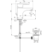 Ideal Standard BC705AA Cerafine O bidė maišytuvas, chromo spalva