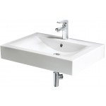Long Step washbasin 700 mm white-voniosguru.lt